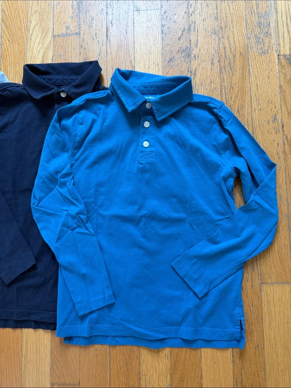 Three J Crew Long Sleeved Polos